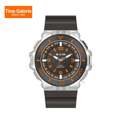 BUM BUMWB97809 Digital Sports Black Strap Watch